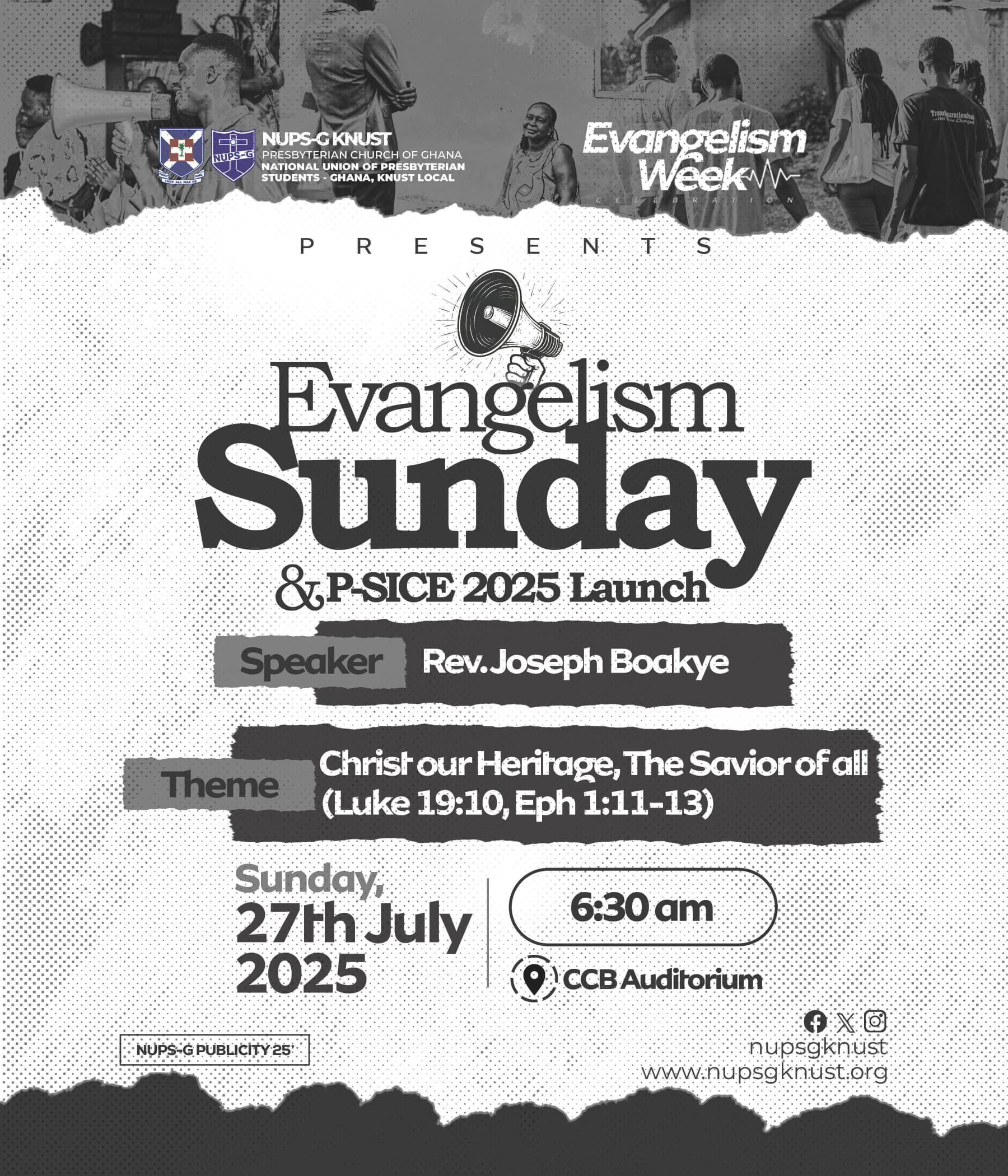EVANGELISM SUNDAY-'25